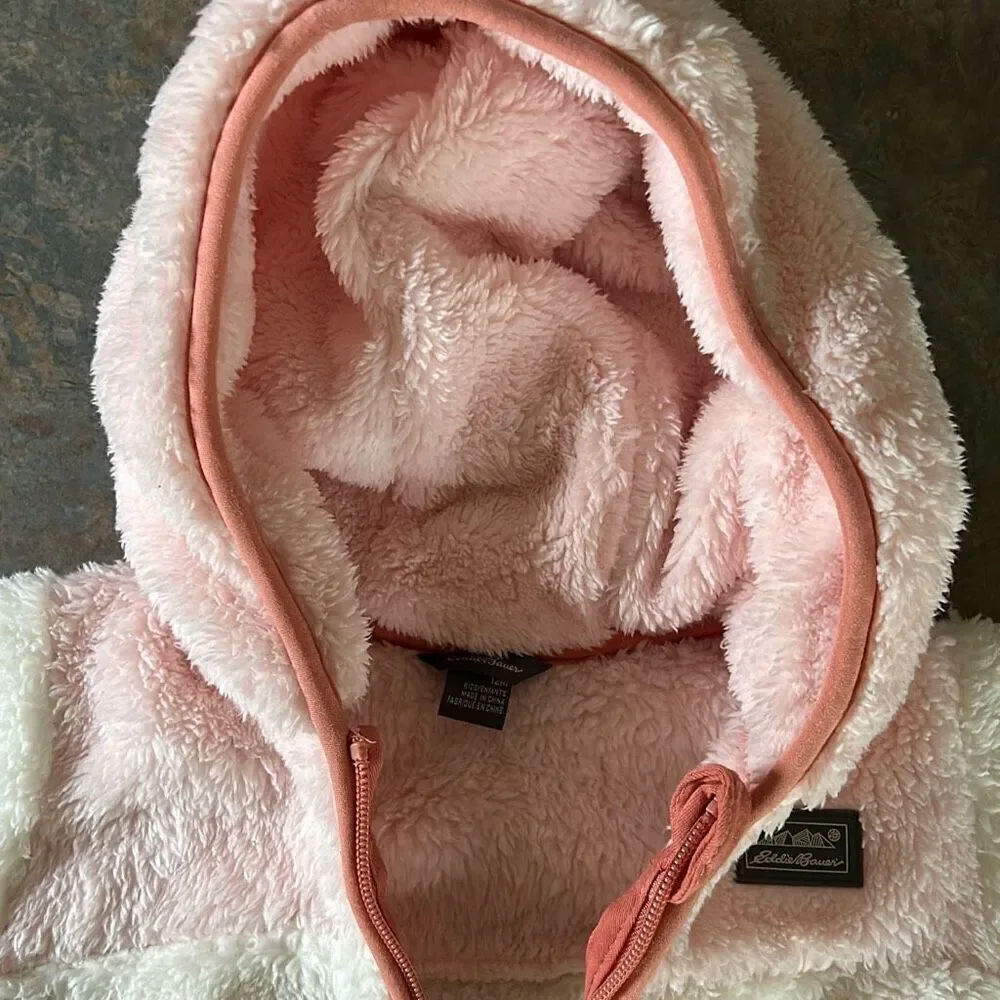 Eddie Bauer Baby Bunting 12 mo fleece One Piece Outdoor Winter Outfit